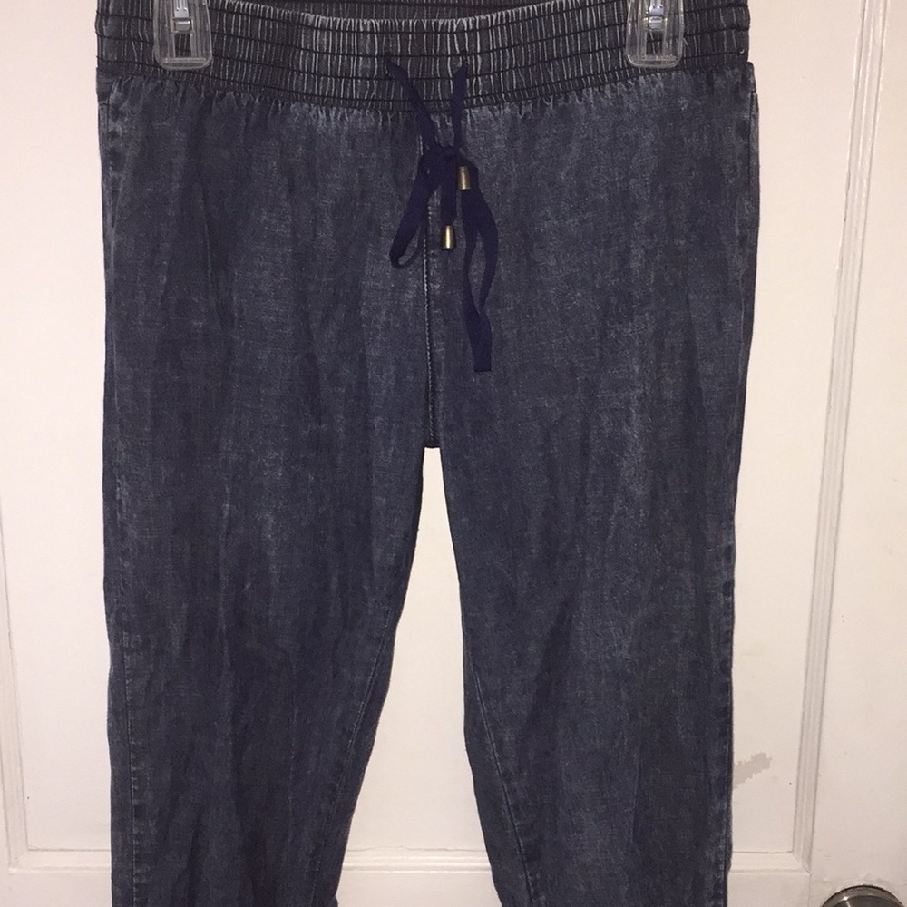 Jean joggers